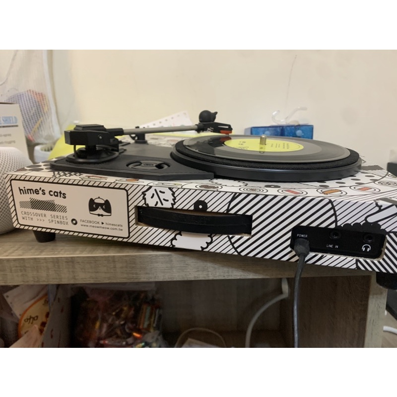spinbox 二手黑膠唱片機