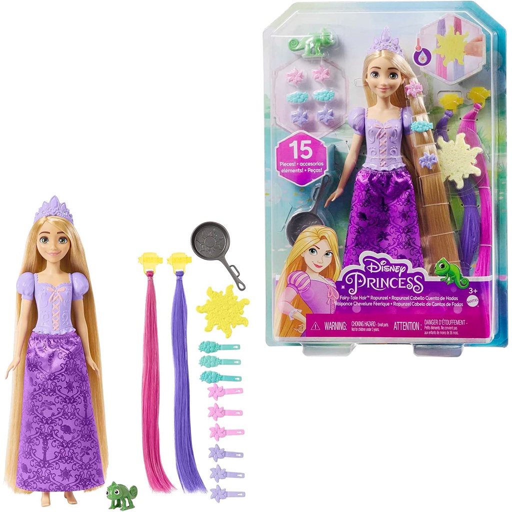 預購❤️正版❤️ 美國迪士尼 Rapunzel 頭髮會變色 長髮公主 樂佩 洋娃娃 洋娃娃娃娃 玩具 扮家家酒玩具