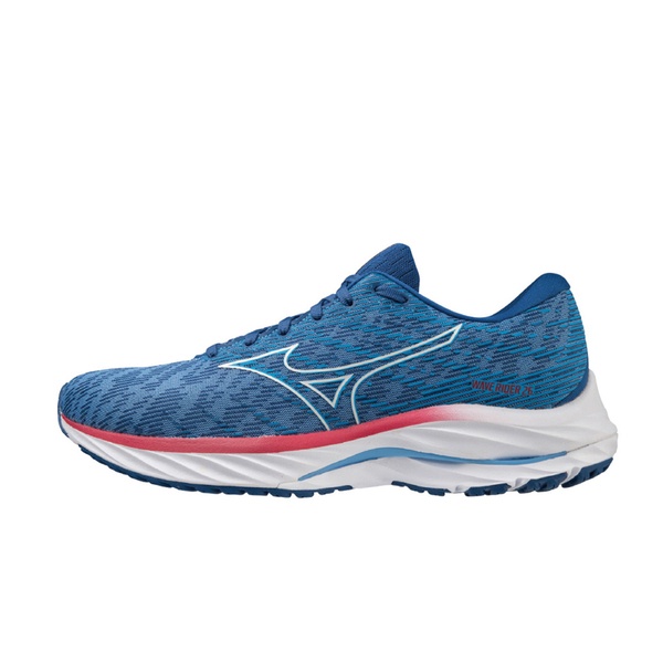 Mizuno Wave Rider 26 SW 男 慢跑鞋 運動 超寬楦 避震 穩定 水藍 [J1GC220455]