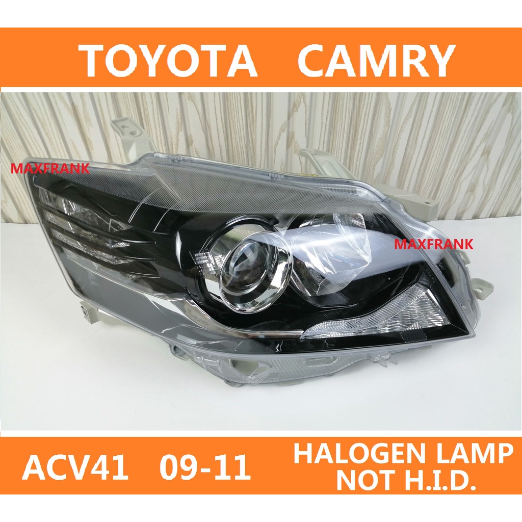 豐田 冠美麗6.5代 TOYOTA Camry ACV41 09-11鹵素 前大燈 前照燈 頭燈 大燈 大燈罩 大燈外殼