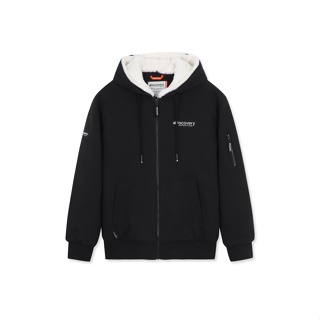 【吉米.tw】韓國代購 Discovery Tori 連帽拉鍊夾克 外套 黑色 男款 Dec+
