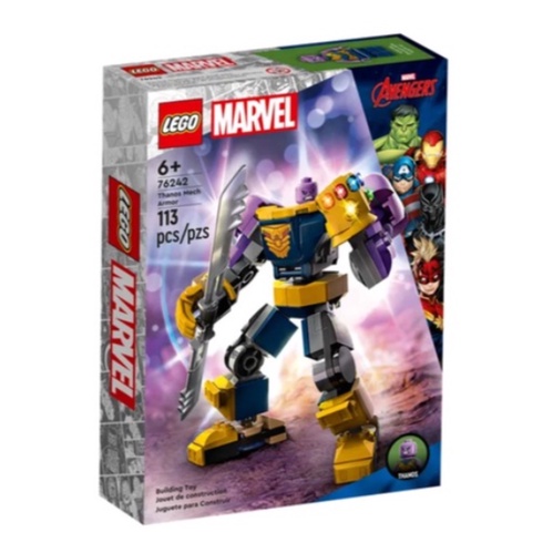 正版公司貨 LEGO 樂高 Super Hero系列 LEGO 76242 Thanos Mech Armor