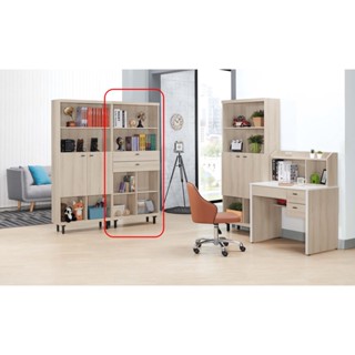 【宏興HOME BRISK】維爾拉2.7尺二抽書櫃《JZ新品23》