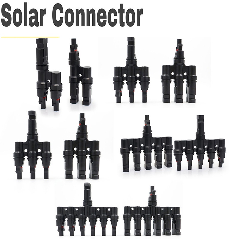Best太陽能光伏板安裝模塊光伏接口t型並聯連接器