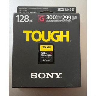 SONY SDXC U3 128GB 超高速防水記憶卡 SF-G128T [公司貨]