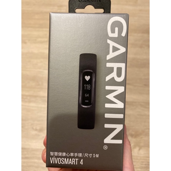Garmin vivosmart 4 黑色 全新 尺寸s/m