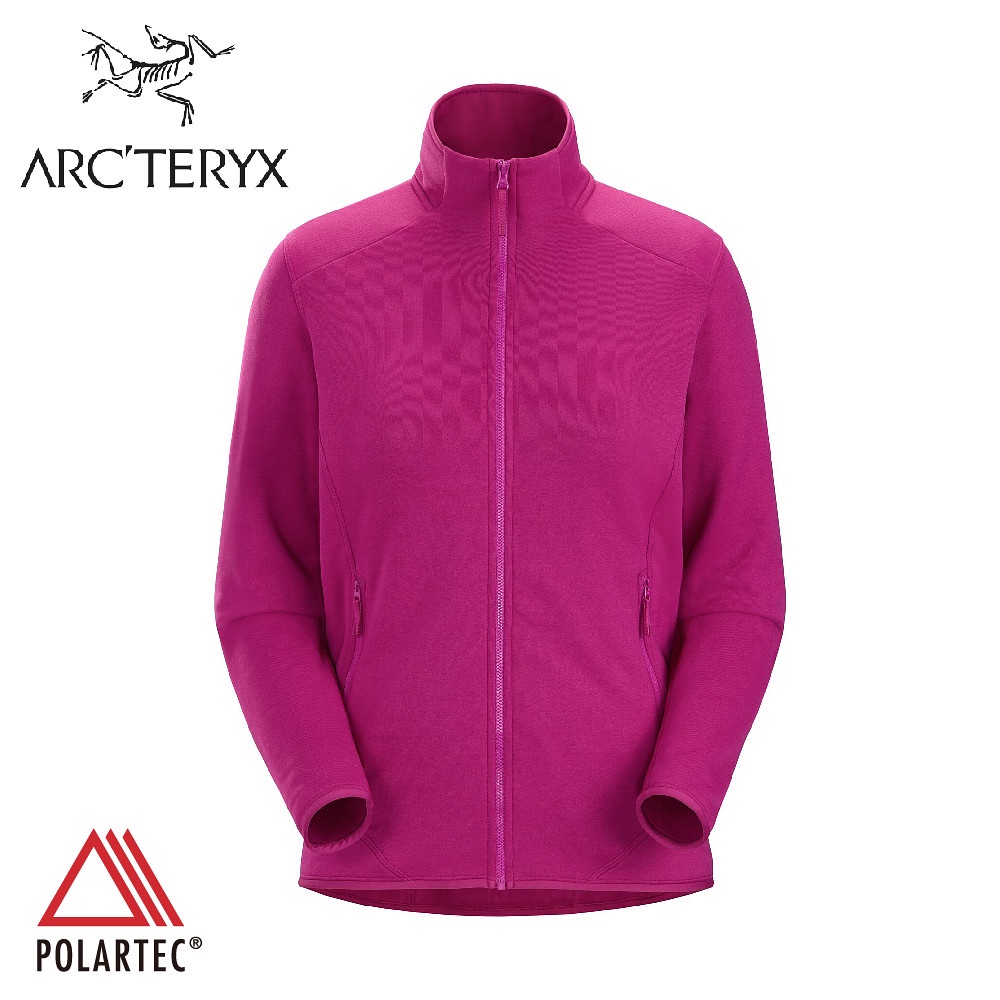 【ARC'TERYX 始祖鳥 女 Kyanite刷毛外套《玫瑰紫》】30107/保暖外套/夾克/中層衣