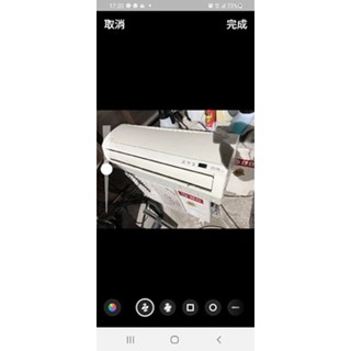 二手中古日立1噸變頻冷暖分離式冷氣，保固3個月，請詢問大戶藥師