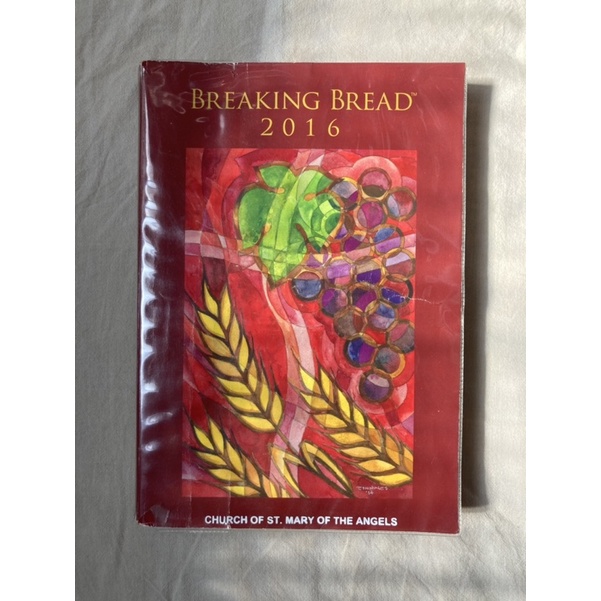 &lt;二手&gt;2016 Breaking Bread-天主教聖經詩歌本、樂譜、鋼琴譜
