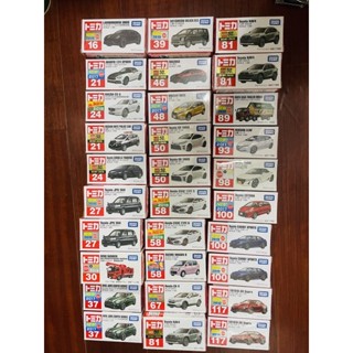 TAKARA TOMY 多美小汽車 2017 2018 2019 2020新車貼 孤品 24號21號37號