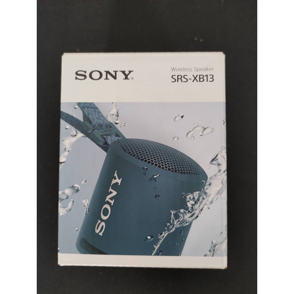 SONY SRS-XB13 無線藍芽喇叭 藍色