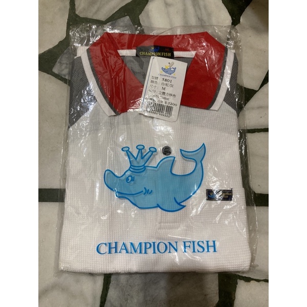 全新品 Champion Fish 衣服 尺寸M 短袖