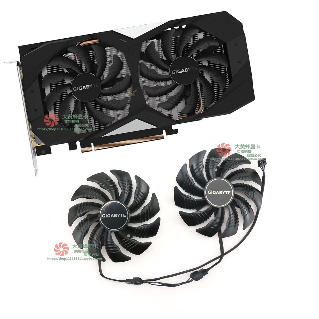 【現貨】技嘉技嘉技嘉 Rtx2060 GTX1660ti 1650 顯卡散熱風扇 T129215蘇