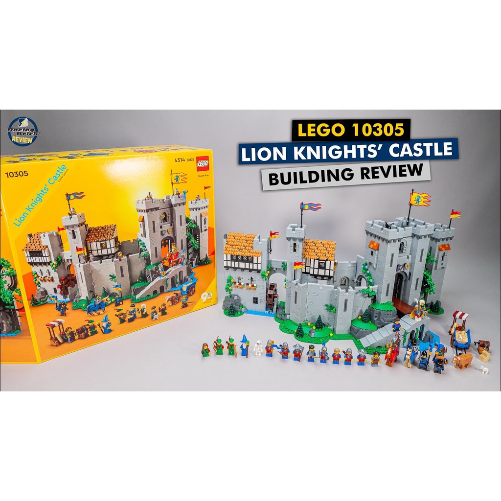 現貨 樂高 LEGO  創意大師系列 10305  獅子騎士的城堡  全新未拆 公司貨