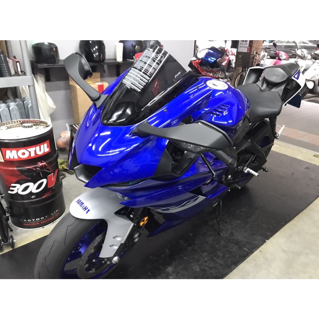 【泰格重車】PUIG YAMAHA YZF-R6 R6 新R6 17~21 Z-RACING SCREEN 風鏡 擋風鏡