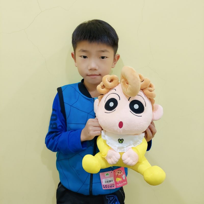 可愛小葵娃娃~正版授權~正男~風間娃娃~12吋~蠟筆小新娃娃~小葵玩偶~正男~阿呆~妮妮~野原葵~小葵絨毛玩偶~