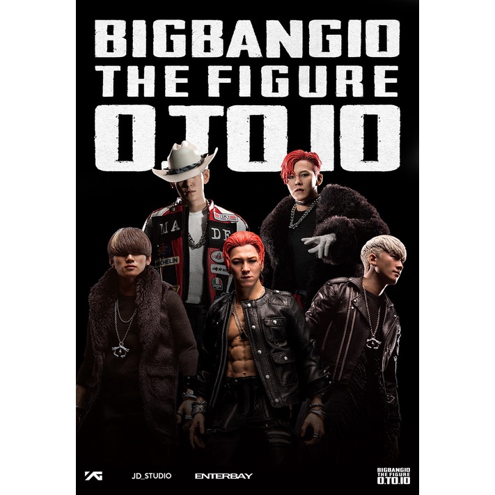 ENTERBAY BIGBANG 週年 T.O.P 太陽 G-Dragon 勝利 姜大聲 權志龍 董詠培 崔勝鉉 李昇炫