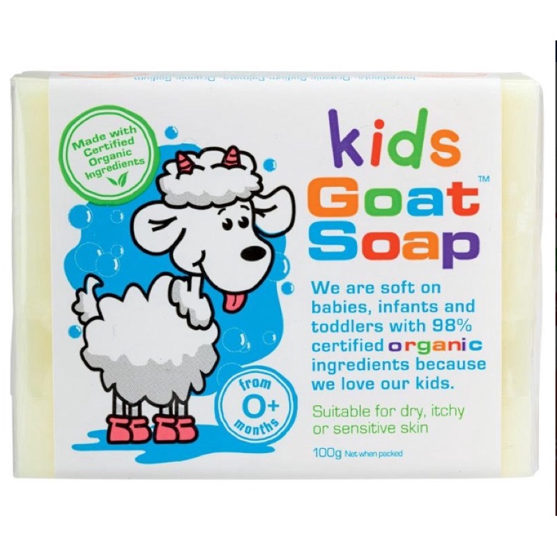 《在台》 Goat Soap 兒童山羊皂100g