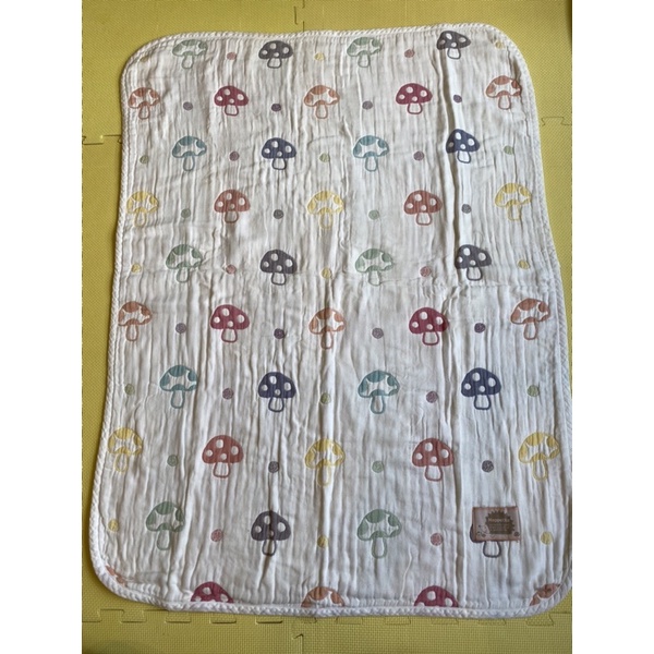 Hoppetta 日本製造。嬰兒棉被浴巾毛巾，100%純棉。尺寸110×80