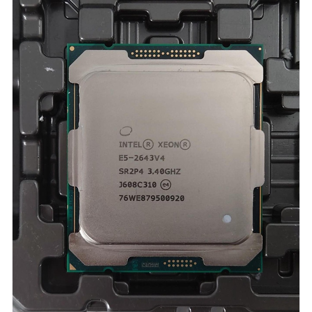 光華實體門市保一年 正式版 Intel Xeon E5-2643V4 E5-2643 V4 E5 2643 V4 X99