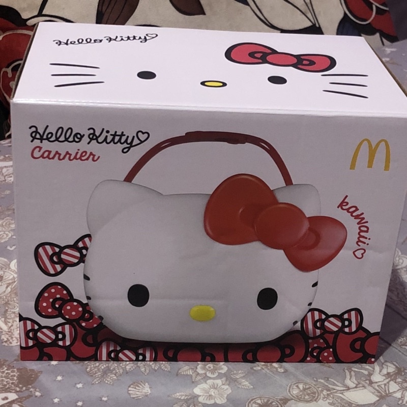 麥當勞HELLO KITTY萬用置物提籃 車用置物籃 掛籃 三麗鷗 凱蒂貓