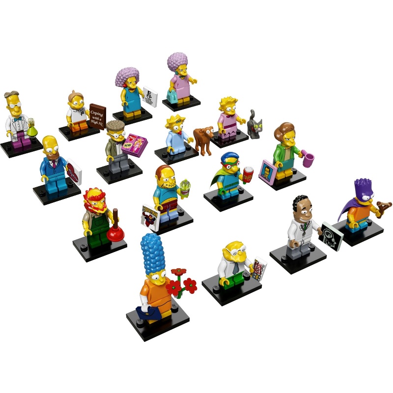 樂高 LEGO 71009 The Simpsons 辛普森 2代人偶包 全新品 荷馬 花枝 霸子 宅神 校工威利