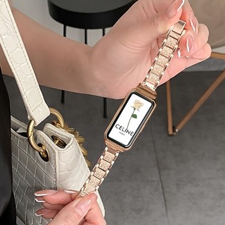 Oppo Watch Free / OPPO 手環 2 滿鑽金屬手鍊錶帶 金屬替換錶帶高級新款