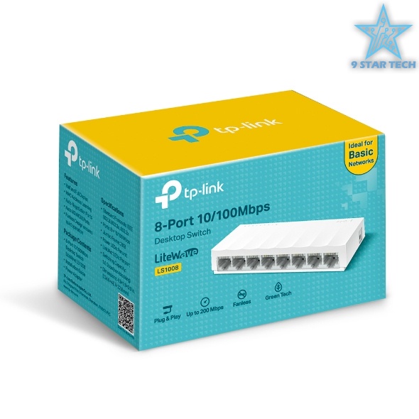 TP-LINK　LS1008　10/100M交換器