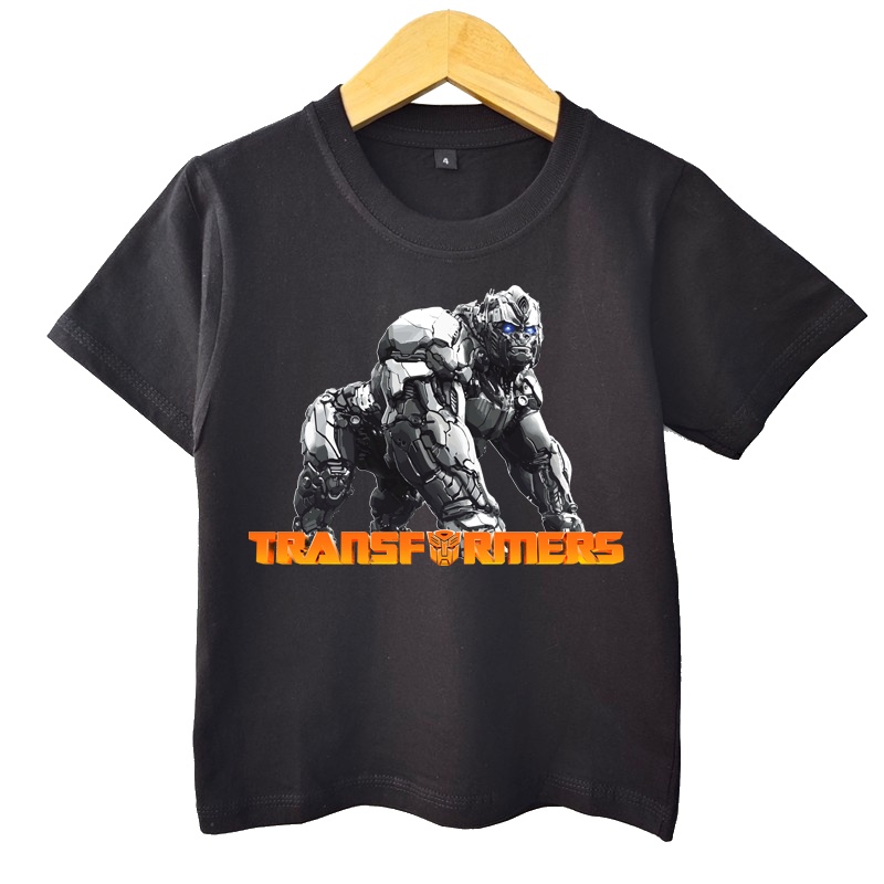 TRANSFORMERS 變形金剛擎天柱機器人兒童 T 恤