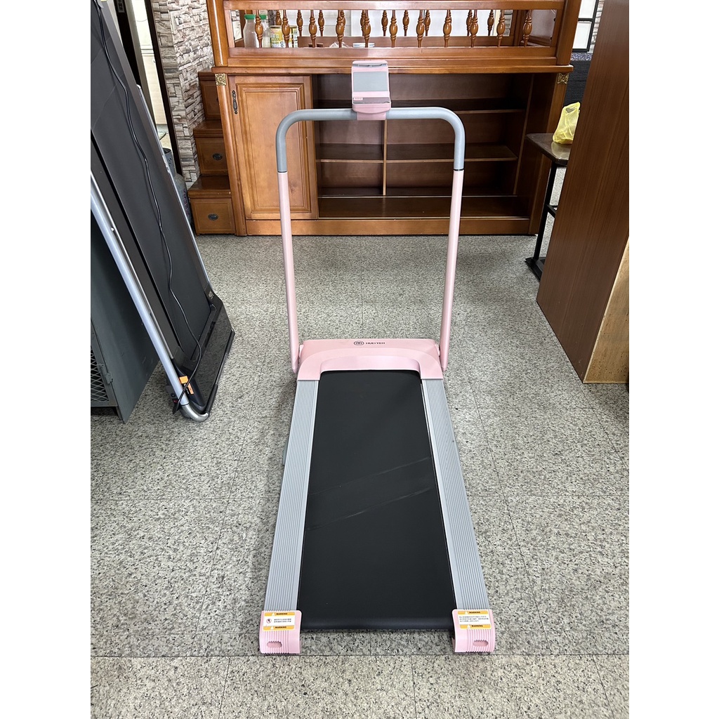 香榭二手家具*輝葉 Werun2 新小智跑步機*型號:HY-20610 粉色一年機-折疊跑步機-中古跑步機-折收-輕巧