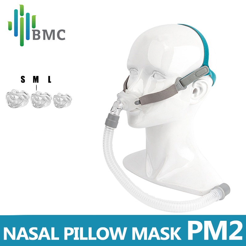 Bmc PM2/P2 鼻枕 CPAP 面罩 SML 尺寸 All In