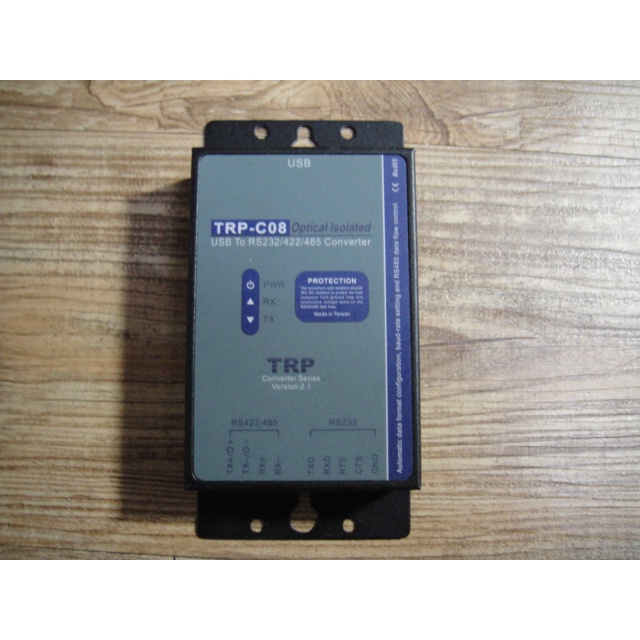 TRPC08 USB 轉RS232/422/485 雙向光隔離轉換器 不含USB線材