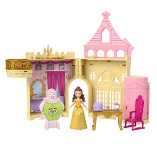 MATTEL 迪士尼公主-迷你公主夢幻故事場景組合(A箱號) 娃娃 正版 美泰兒
