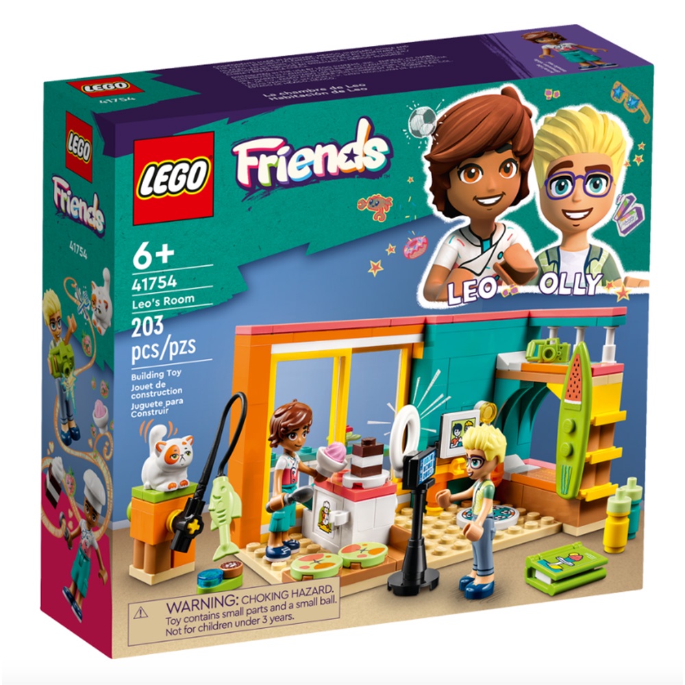 LEGO樂高 Friends系列 李奧的房間 LG41754