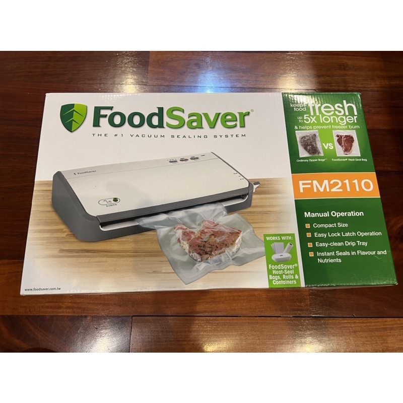 全新FoodSaver ( FM2110 ) 家用真空包裝機 -原廠公司貨