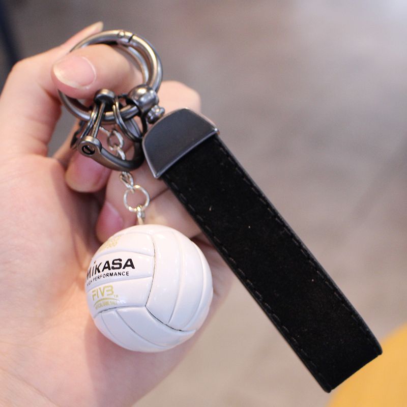 排球吊飾 新款排球鑰匙扣創意書包掛件中國女男mikasa排迷你紀念品比賽奬品 EEBV