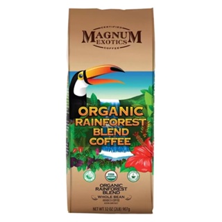 🔥好市多代購🔥Magnum 有機熱帶雨林咖啡豆 907g 阿拉比卡咖啡豆 Costco代購 大嘴鳥