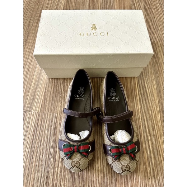 Gucci 義大利製 名牌童鞋 二手 特價