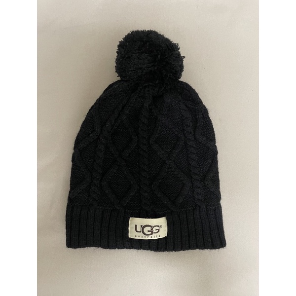 UGG冬季針織毛帽 （黑）