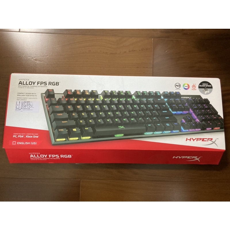 HyperX Alloy FPS RGB (凱華銀軸) 已預訂