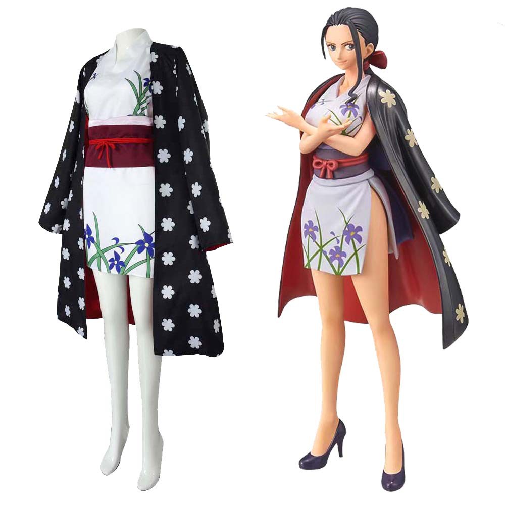 台灣出貨 加急免運 和之國妮可羅賓cos 妮可羅賓 cos服 和風和服還原 萬聖節園遊會二次元角色扮演服