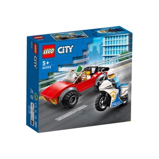 [高雄 飛米樂高積木] LEGO 60392 City-警察摩托車飛車追逐