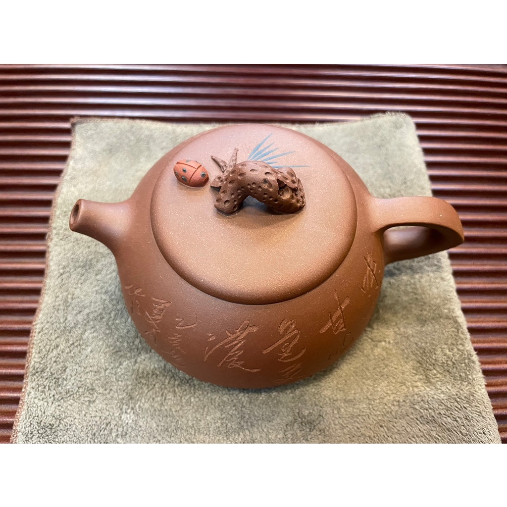 《找壺-入門款》廠壺早期壺 - 范曉權 瓢蟲 紫泥 230cc