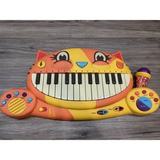 美國B.Toys感統玩具 大嘴貓鋼琴 / 音樂玩具（二手）