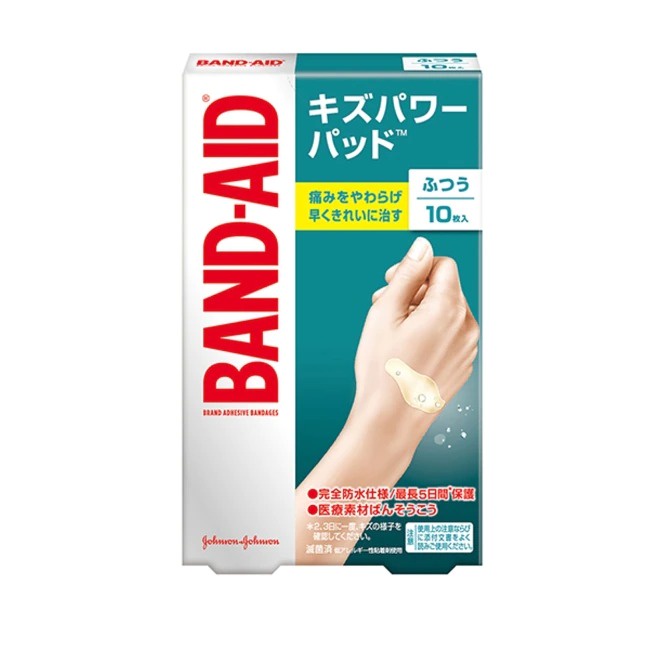 Band-Aid水凝膠防水透氣繃-一般型10入