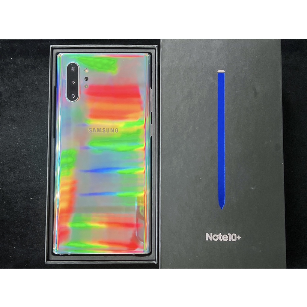 【直購價:8,900元】SAMSUNG Galaxy Note 10+ 256GB 星環銀 (9成新) ~可用舊機貼換