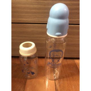 標準Puku玻璃奶瓶240ml及NUK玻璃奶瓶125ml