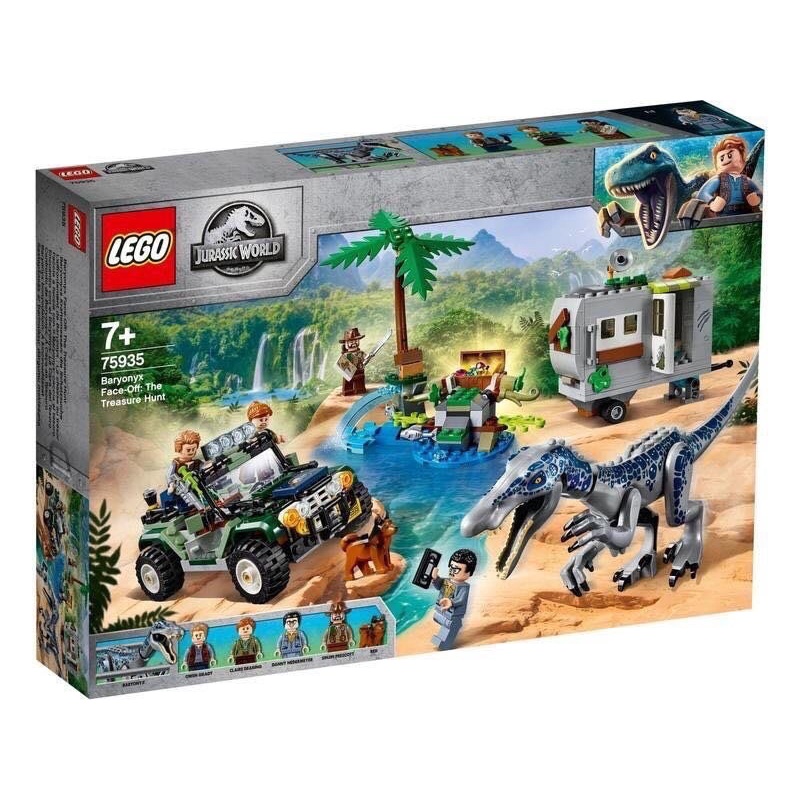 LEGO 樂高積木 Jurassic World 恐龍系列 LT75935 Baryonyx Face-Off: The