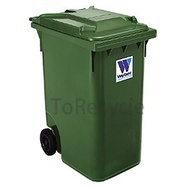 360公升 垃圾子車 資源回收桶 二輪拖桶 WEBER牌 德國製造