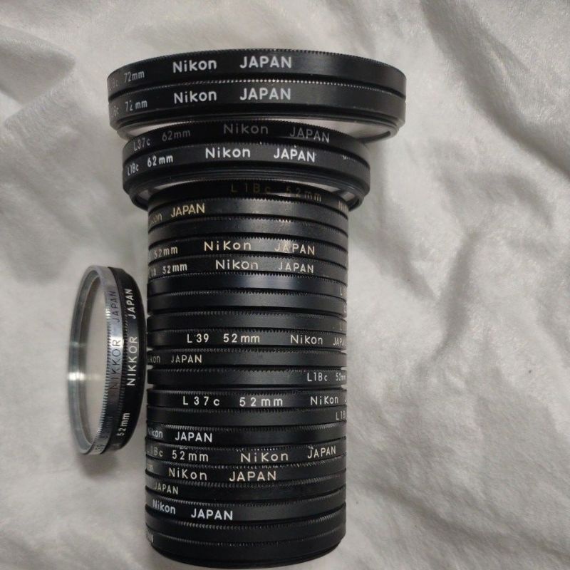 （日本貨）Nikon 原廠保護鏡 天光鏡 日本製 日本帶回 52mm 58mm 62mm 72mm